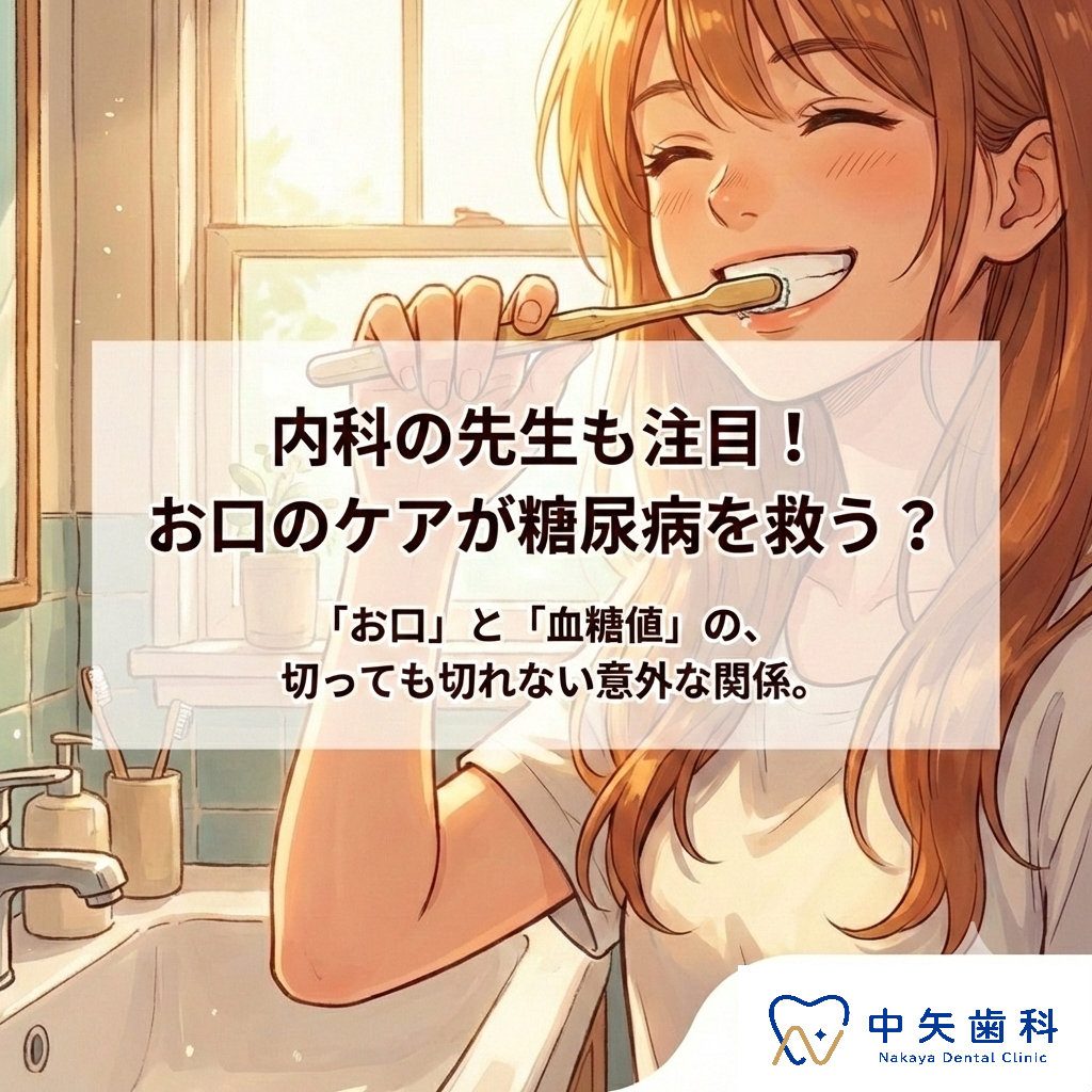 中矢歯科 糖尿病と歯周病の関係